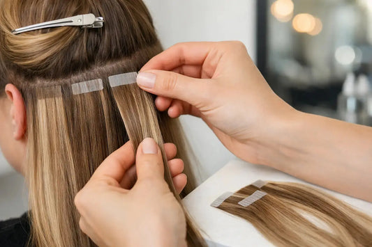 Bästa tape-in för en naturlig, osynlig skarv