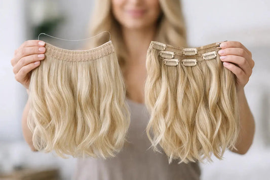 Halo extensions vs clip in - skillnad