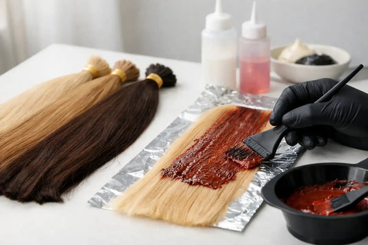 Kan man färga remy hair extensions?