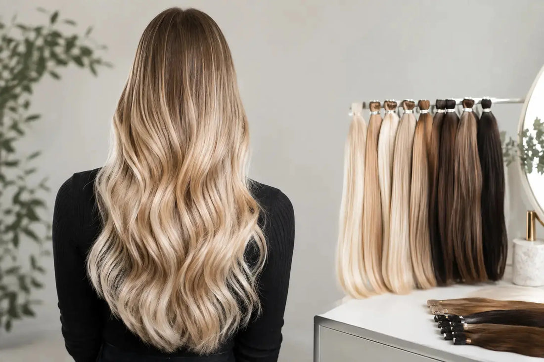 Längdguide för hair extensions - välj rätt