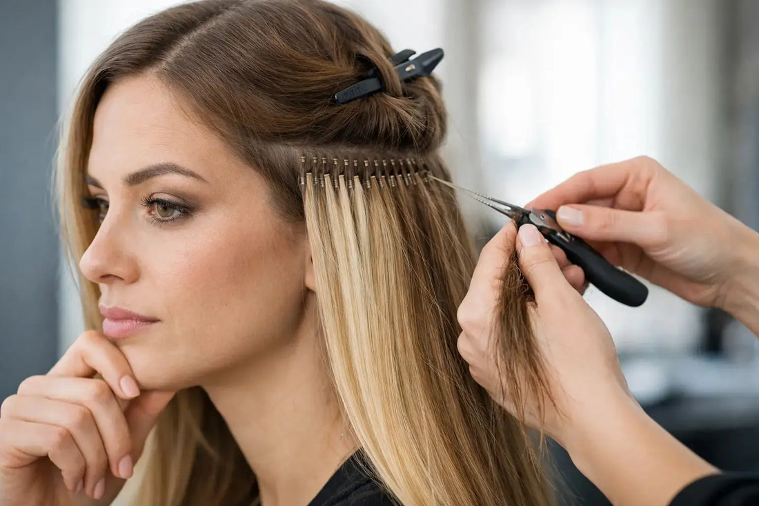 Skadar hair extensions mitt hår?