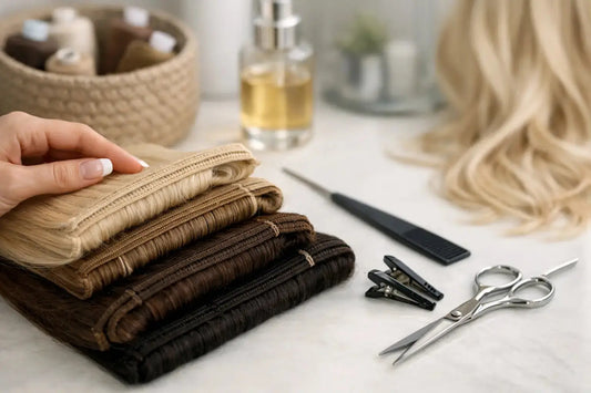 Guide till mängd weft extensions