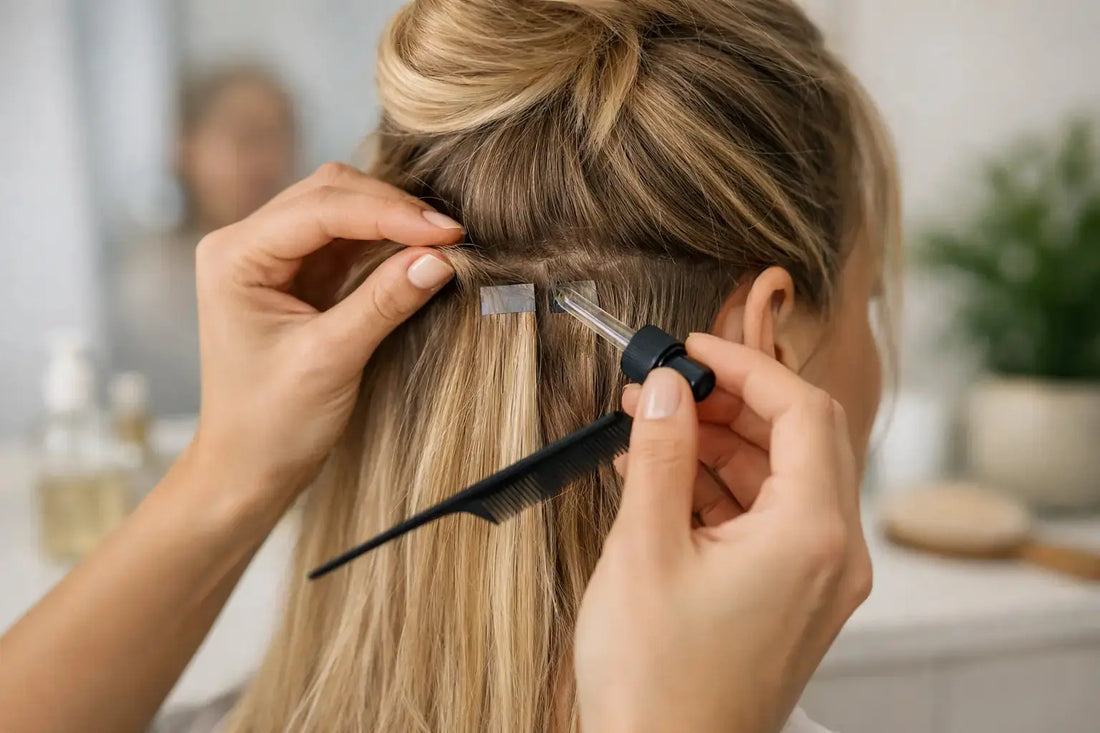 Guide till skonsam borttagning av tape-ins hemma