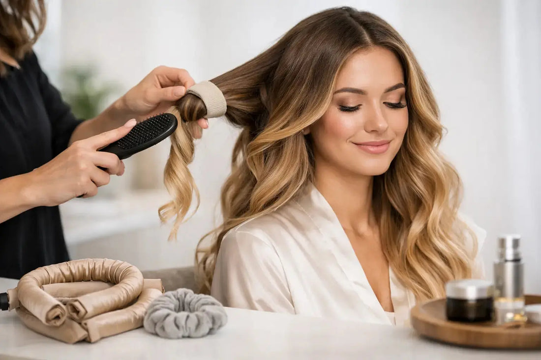 Bästa sättet att styla extensions utan värmeskador
