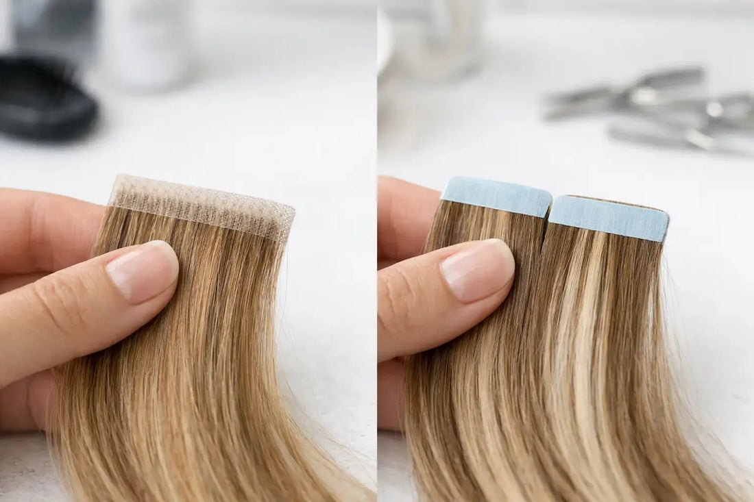 Invisible tape in vs vanliga tape in