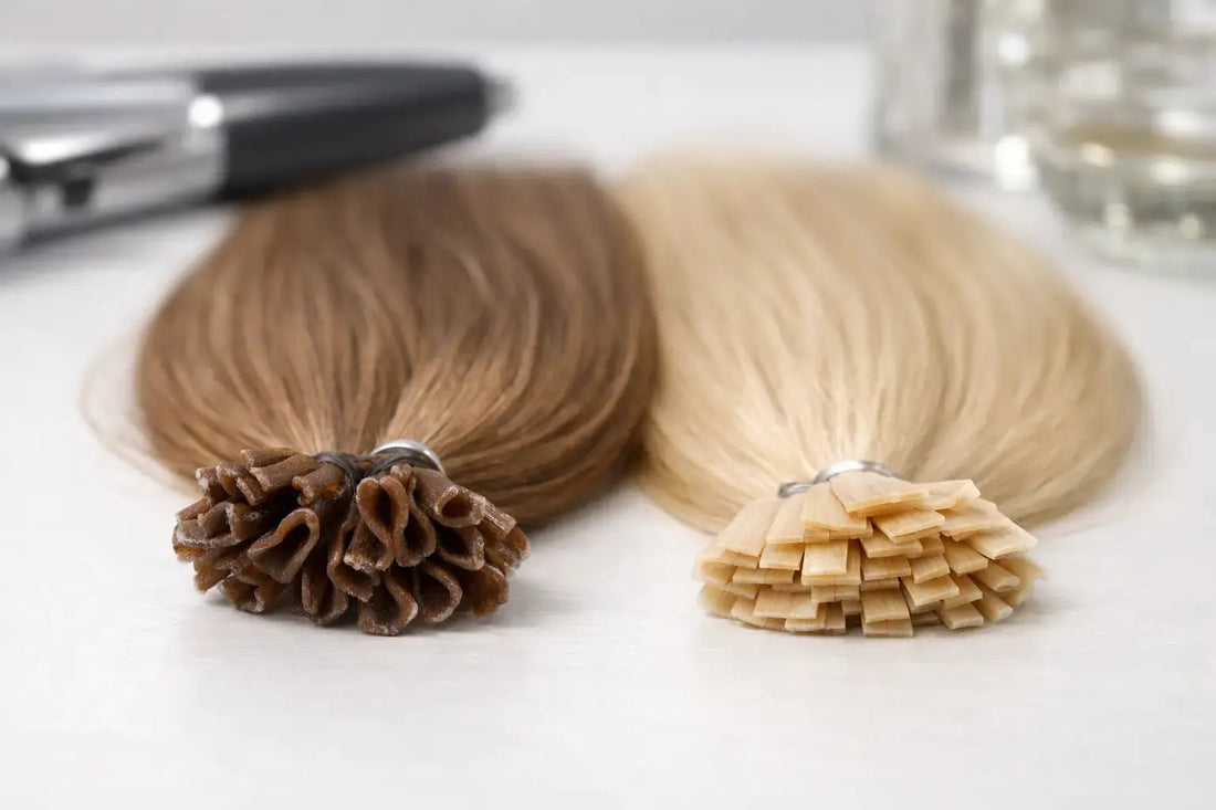 U tip vs flat tip keratin - hållbarhet