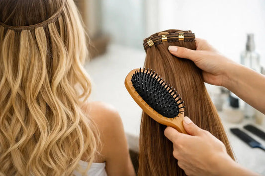 Guide till skötsel av Remy hår extensions