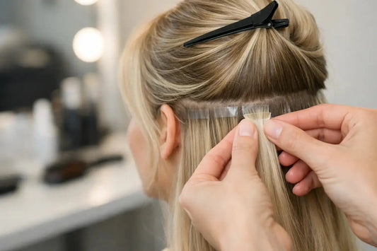 Hur sätter man invisible tape in rätt?