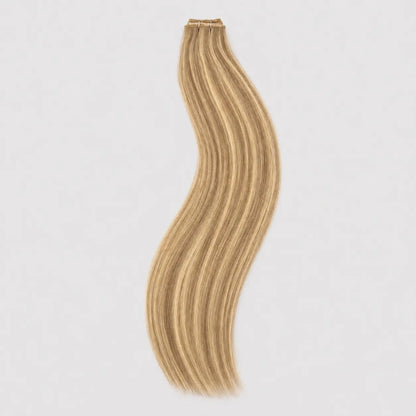 Butterfly Weft - Varm Slingad Blond H6/18 Bsextensions