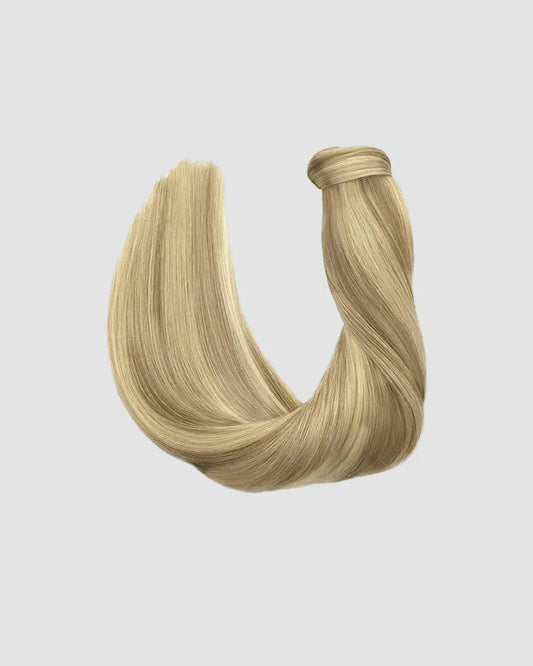 Clip-in Ponytail 16/22 – Gyllene Mörkblond
