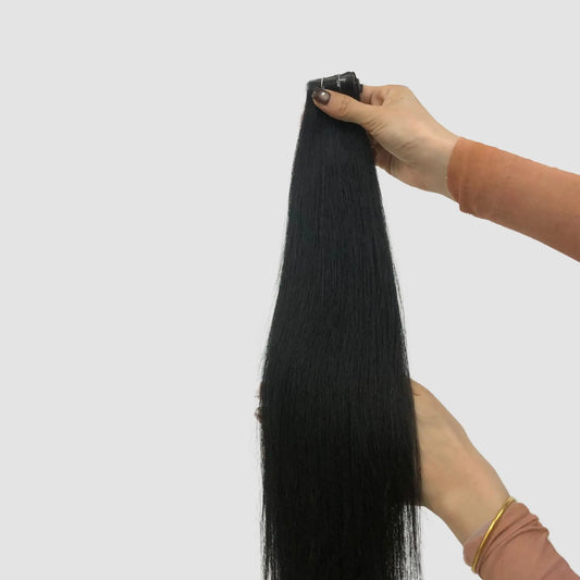 Invisible Tape-in – Jet Black #1 Min butik