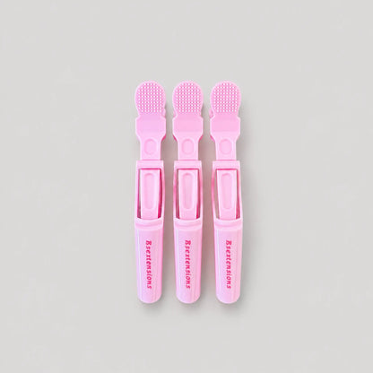 Stor Hårklämma 3-pack – Rosa Bsextensions