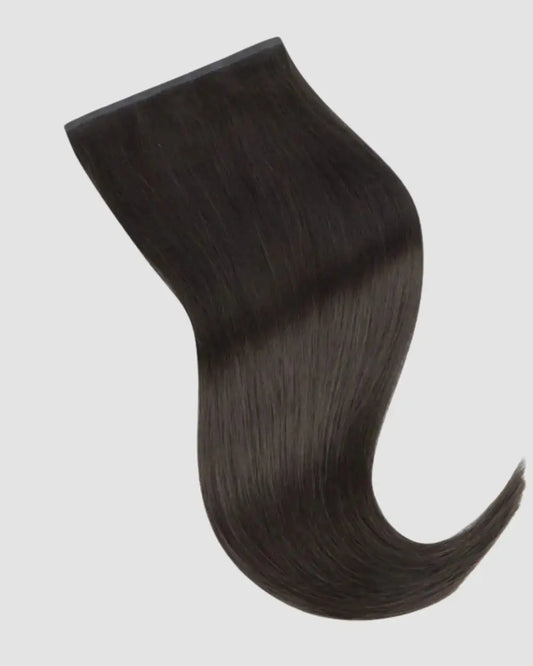 PU Clip-in #2 – Djup Mörkbrun