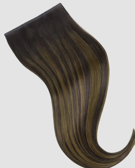 PU Clip-in 2/6/2 – Chokladbrun Balayage