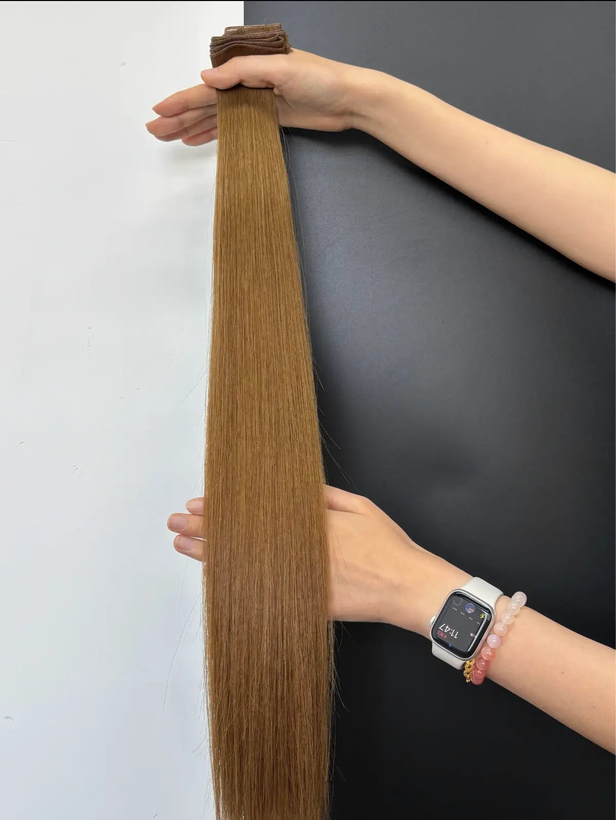 Butterfly Weft - Varm Kopparbrun #8 Bsextensions
