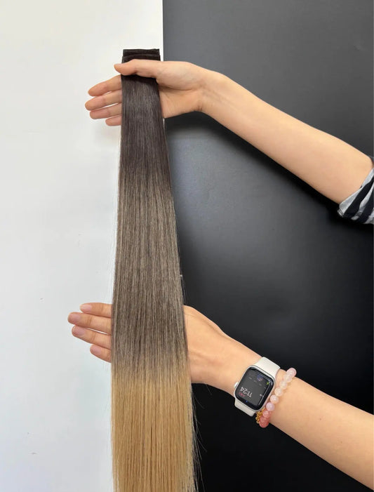 Butterfly Weft - Blond Ombre B1C-18 Bsextensions