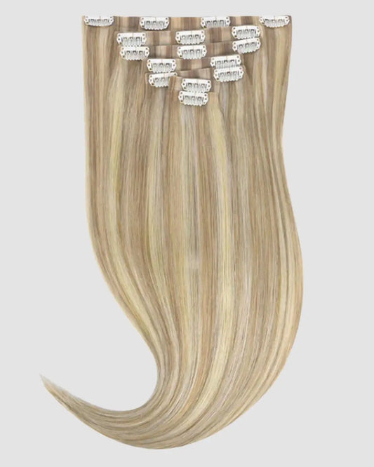 PU Clip-in 18A/613A – Gyllene Blond