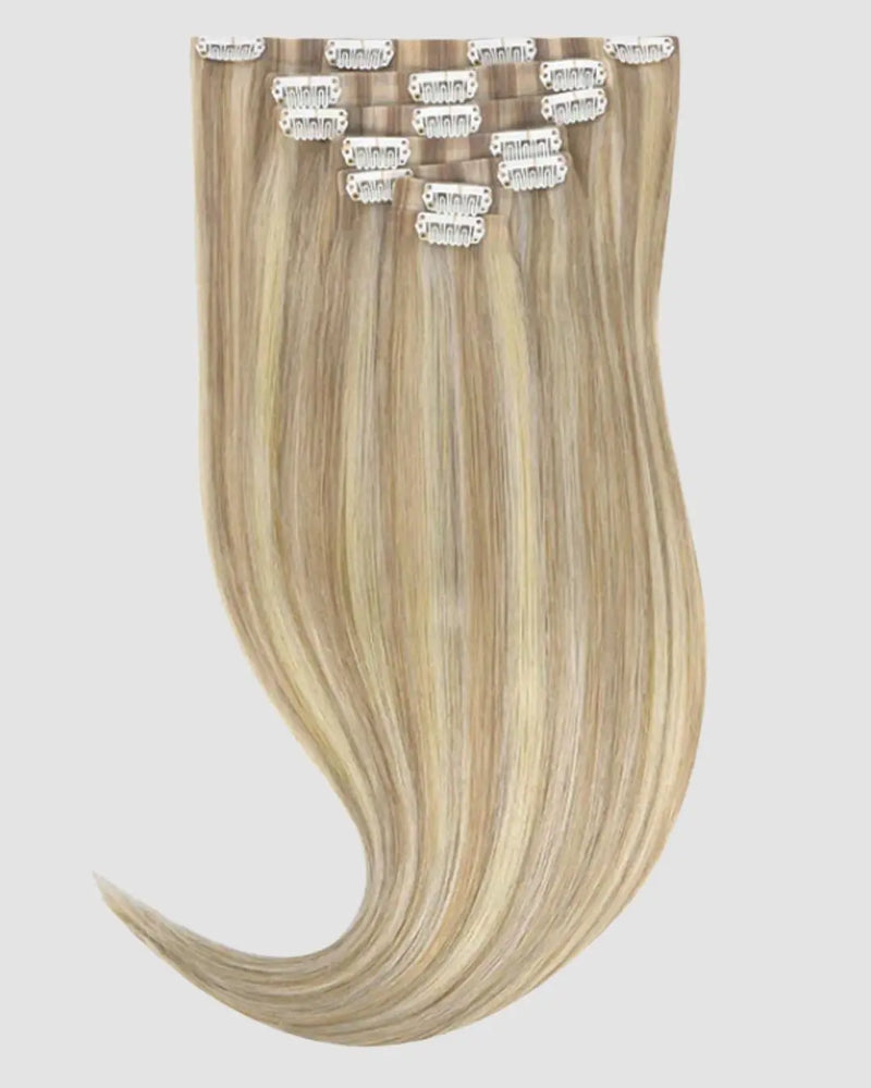 PU Clip-in 18A/613A – Gyllene Blond