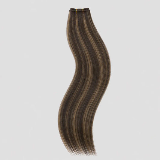 Butterfly Weft - Mörkbrun Balayage 2/2/6 Bsextensions