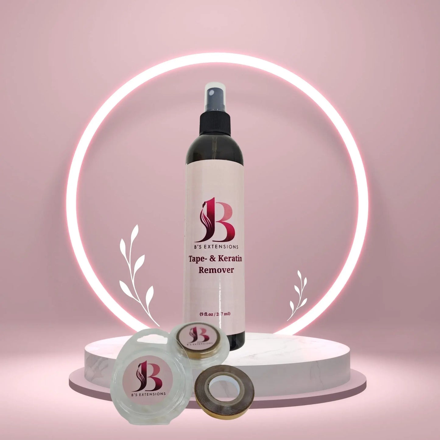 Duo-kit: Refilltejp + Glue Remover 267 ml Bsextensions
