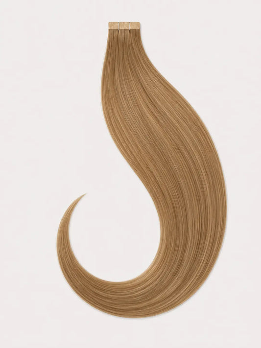 Tape-in Extensions, Naturlig Varm Kopparbrun #8 Bsextensions