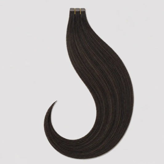 Tape-in Extensions – Naturlig Svartbrun #1B Bsextensions