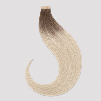 Tape-in Extensions, Kall Blond Balayage VA Bsextensions