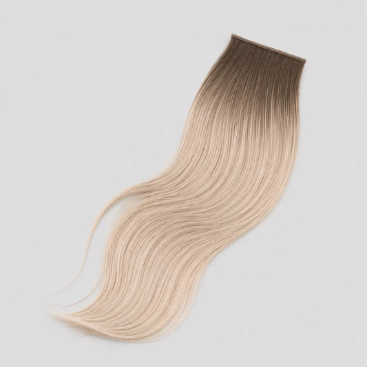 Genius Weft – Balayage Brun till Platinumblond #T9-60 Bsextensions