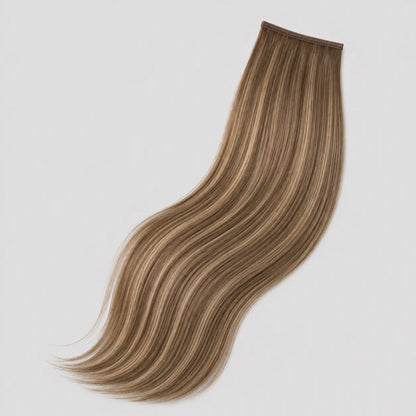 Genius weft, Extensions, Varm Blond Balayage OL Bsextensions