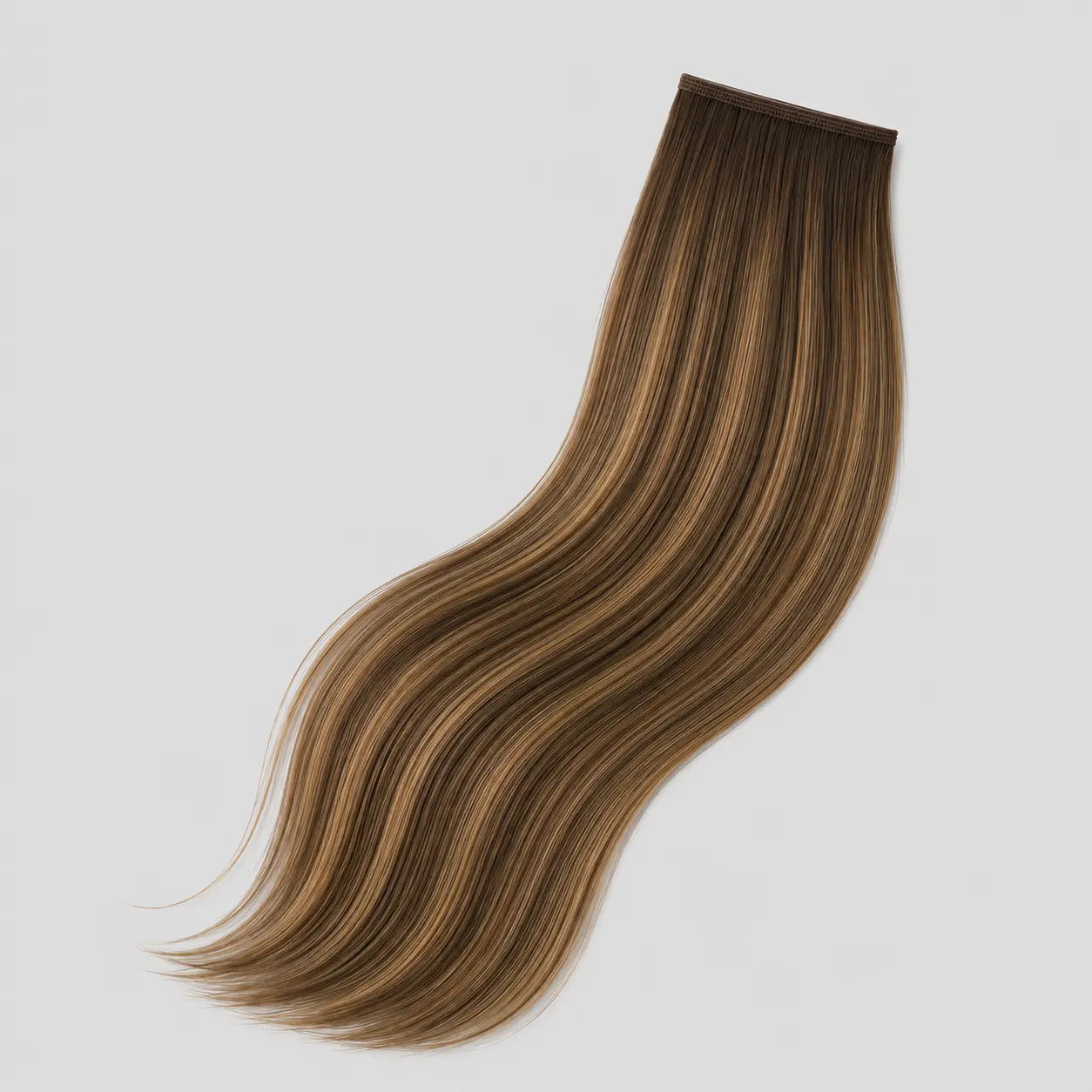 Genius weft, Naturlig Mörkbrun Balayage R2-4/8 Bsextensions
