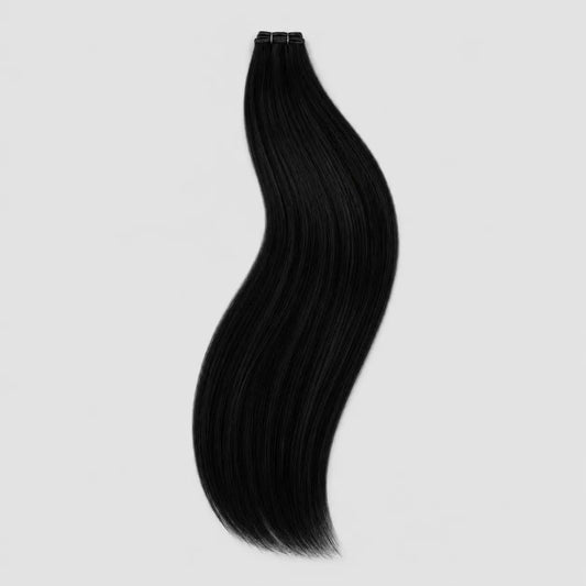 Butterfly Weft Naturligt Svartbrun #1B Bsextensions