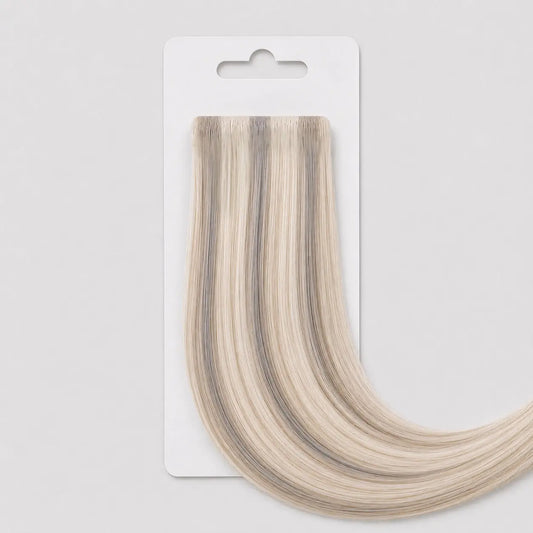 Invisible Tape-in Extensions – Kall Blond Balayage P17-60A Min butik