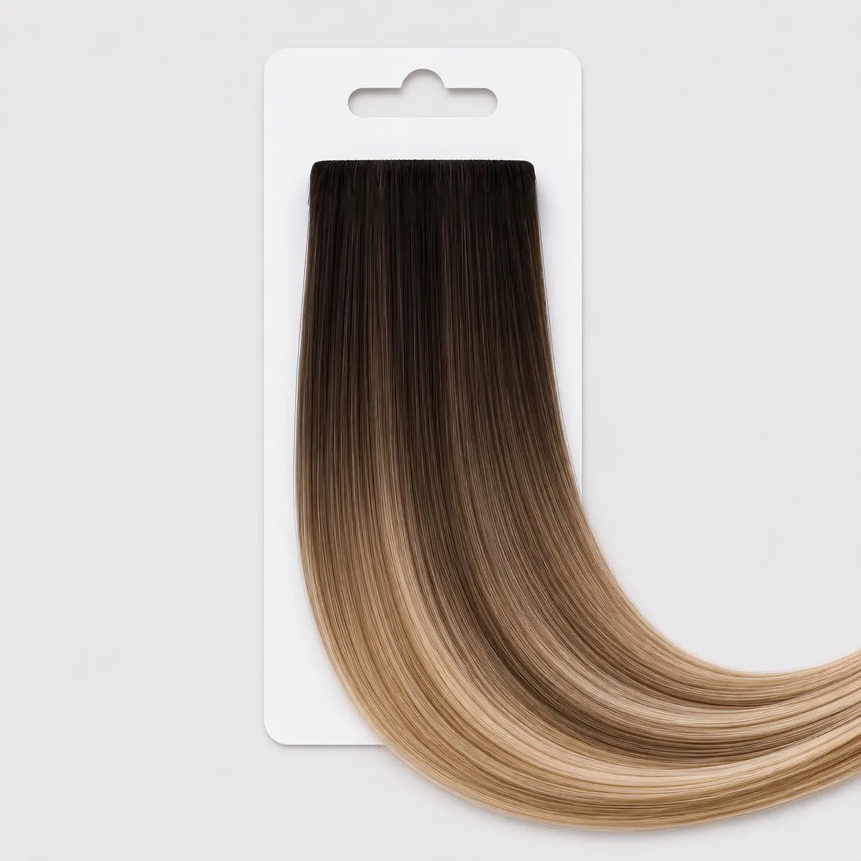 Invisible Tape-in – Mörkbrun till Blond Balayage #3/8/613 Min butik