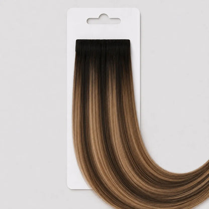 Invisible Tape-in  – Balayage Chokladbrun #2/6/2 Min butik