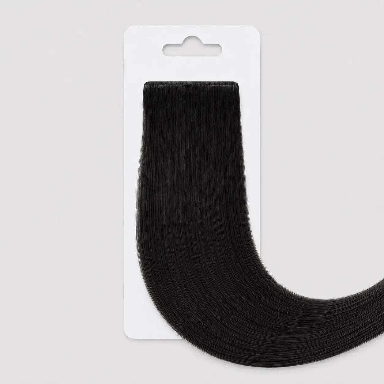 Invisible Tape-in -Naturlig Svartbrun #1B Min butik