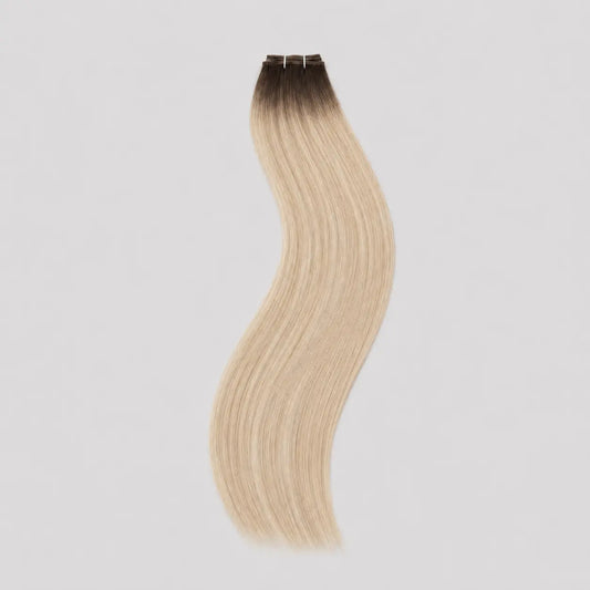 Butterfly Weft - Mörk Rotad Blond R2C-SIVER Bsextensions