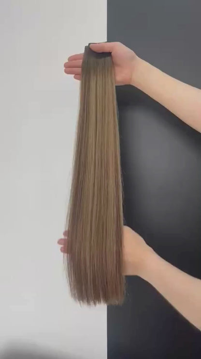 Genius weft, Extensions, Varm Blond Balayage OL