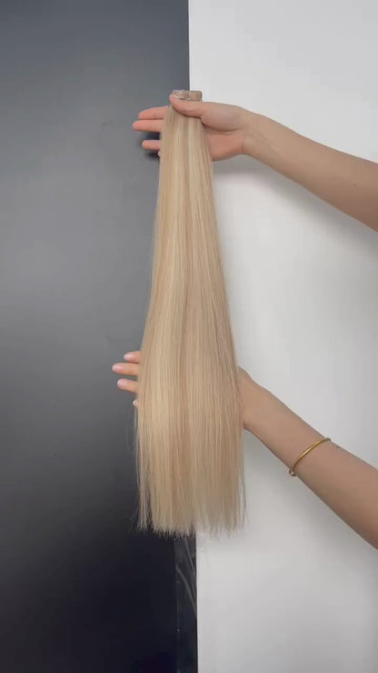 Tape in hair extensions - Luxury 18/60A – Beige Blond Balayage