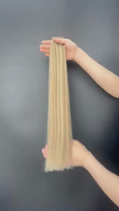 Tape-in Extensions, Naturlig Beige Blond Balayage LE