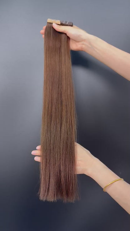 Genius weft, Chokladbrun #4A