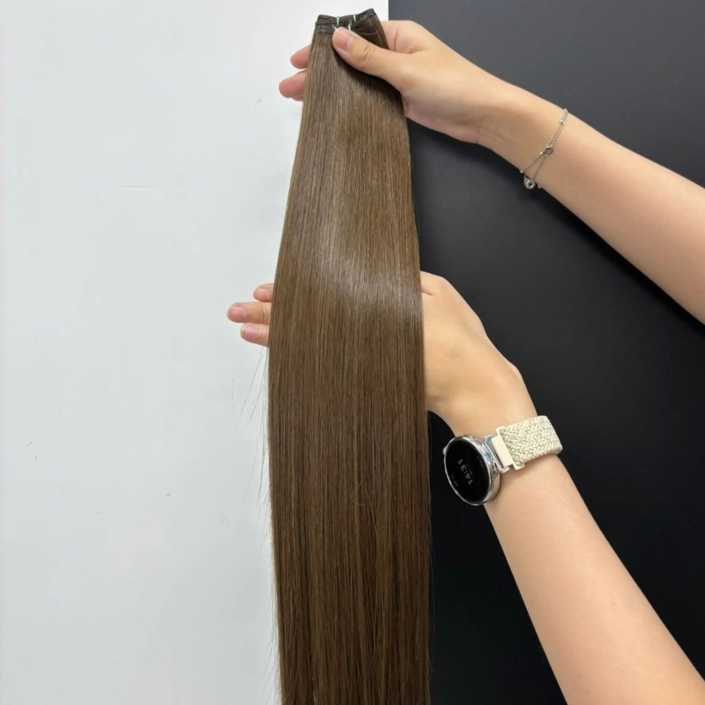 Genius Weft Extensions – Sval Mörkbrun #2 Bsextensions