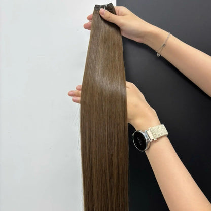 Genius Weft Extensions – Sval Mörkbrun #2 Bsextensions